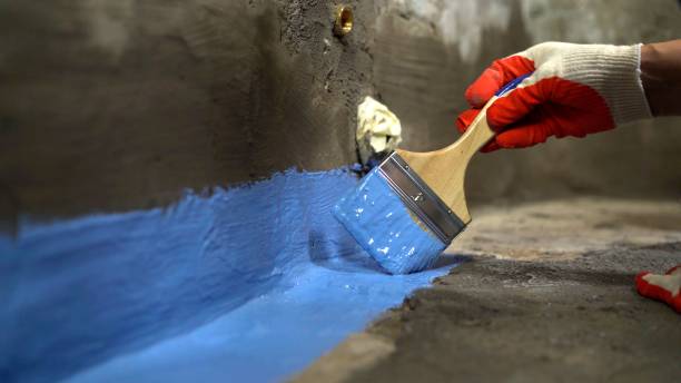 Crawl space vapor barrier installation in Romeoville, IL